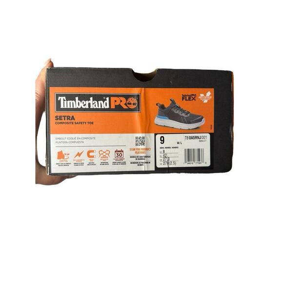 Timberland PRO Setra Slip Resistant Composite Toe Work Shoes Mens 9 WIDE - Picture 9 of 9